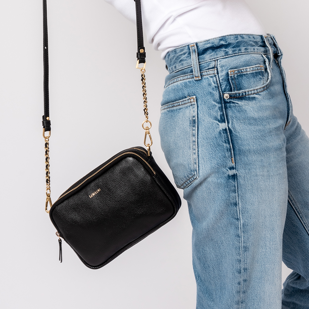 Crossbody tassen van duurzaam leer Die koop je bij LouLou Essentiels