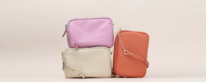 three colored bags from the LouLou collection ss24