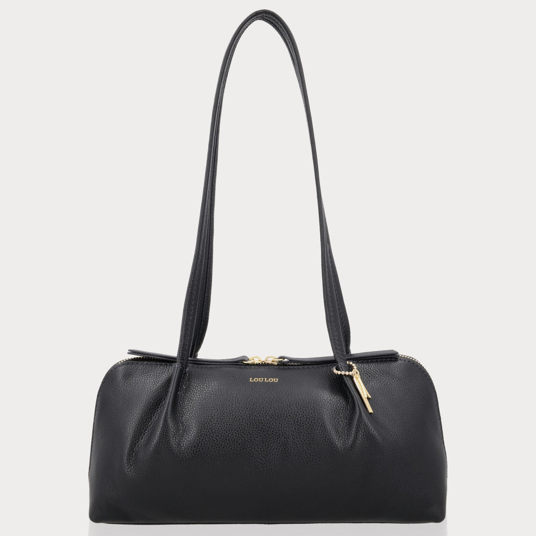 Miss Lulu Vrouwen Handtas Mode Dames Tas Pu Saffiano Lederen Top Handvat Tassen 2 Stuks Tote Schouder Handtassen Voor Vrouwen, Zwart, M, Tote